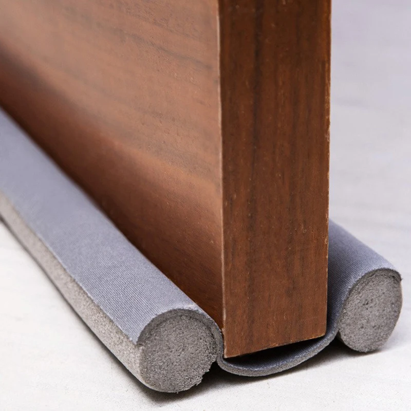 93cm Durable High Quality Fabric Under Door Draft Guard Stopper Cuttable Household Window Dust-proof Sound Proof Sealing Strips |