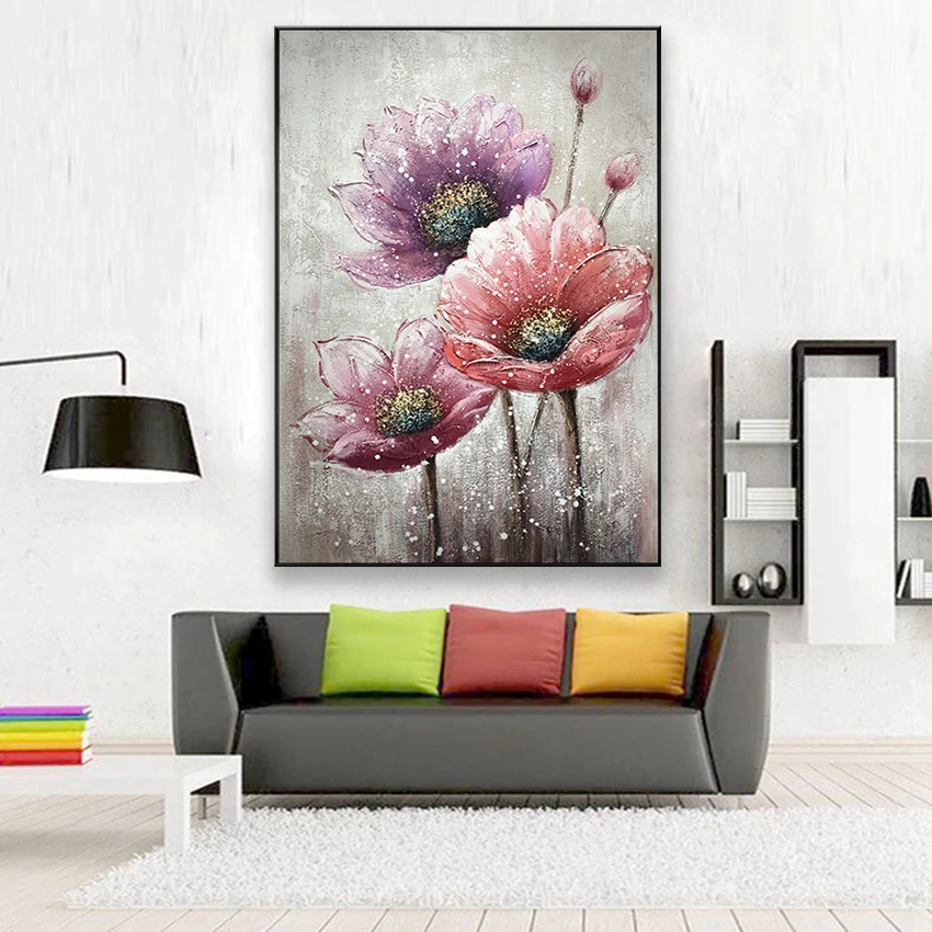 Красивые розовые цветы для свадебных декораций чистый холст ручной работы