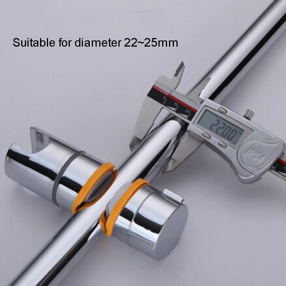 

Universal Slide Shower Bracket Holder Base Adjustable For Bar Bathroom Hand.Rack
