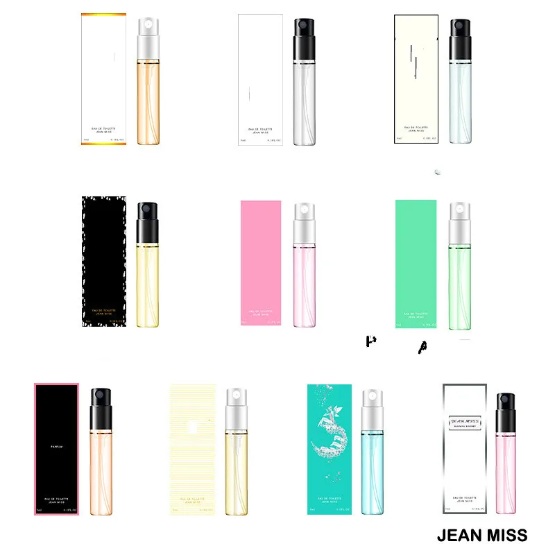 3 мл мульти-виды распылитель Parfume Красивая посылка Женская Parfum Мода Леди Цветок фруктовый аромат длительный дезодорант