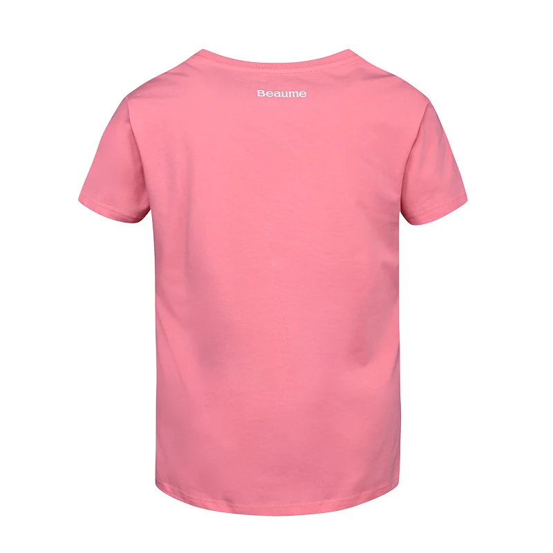 

Beaume New summer children's T-shirt round neck comfortable breathable short sleeve print