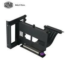 Cooler Master Graphics Card Steering Bracket/PCI-E Extension Cable Vertical Installation of Graphics Card Support ATX Case