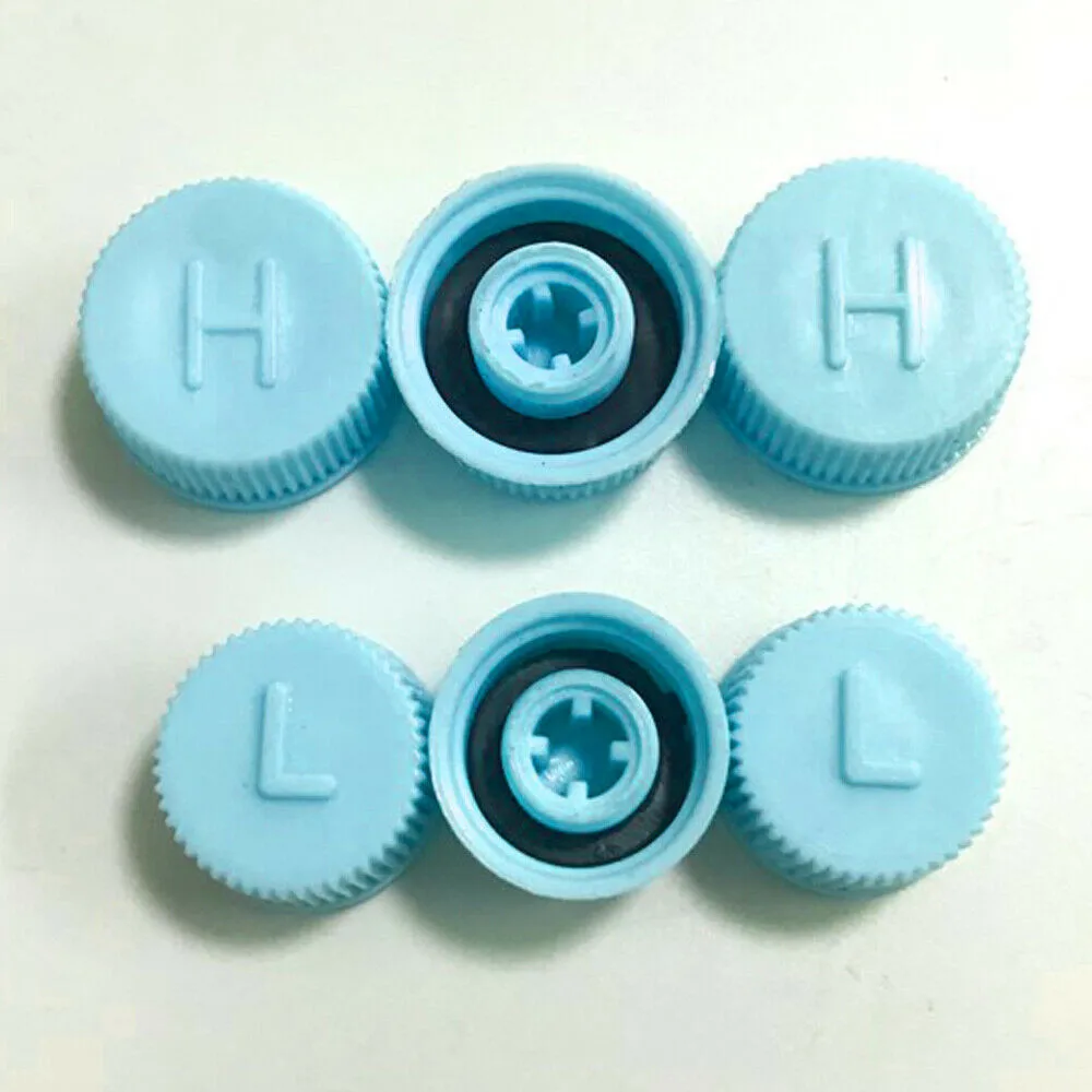 

2x High / Low Pressure AC A/C System Valve Cap Air Conditioning Service Tool R134a Or R12