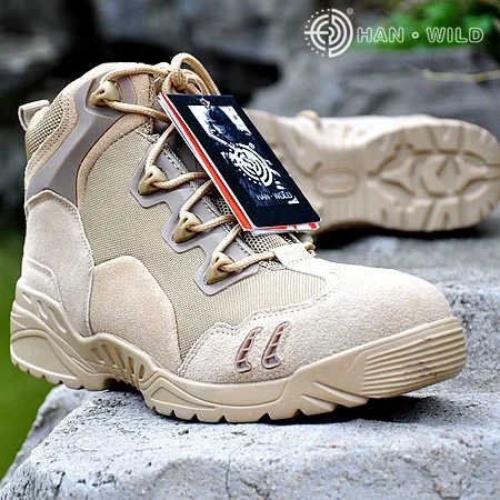 Мужские военные тактические ботинки для мужчин черные мотоциклетные армейские