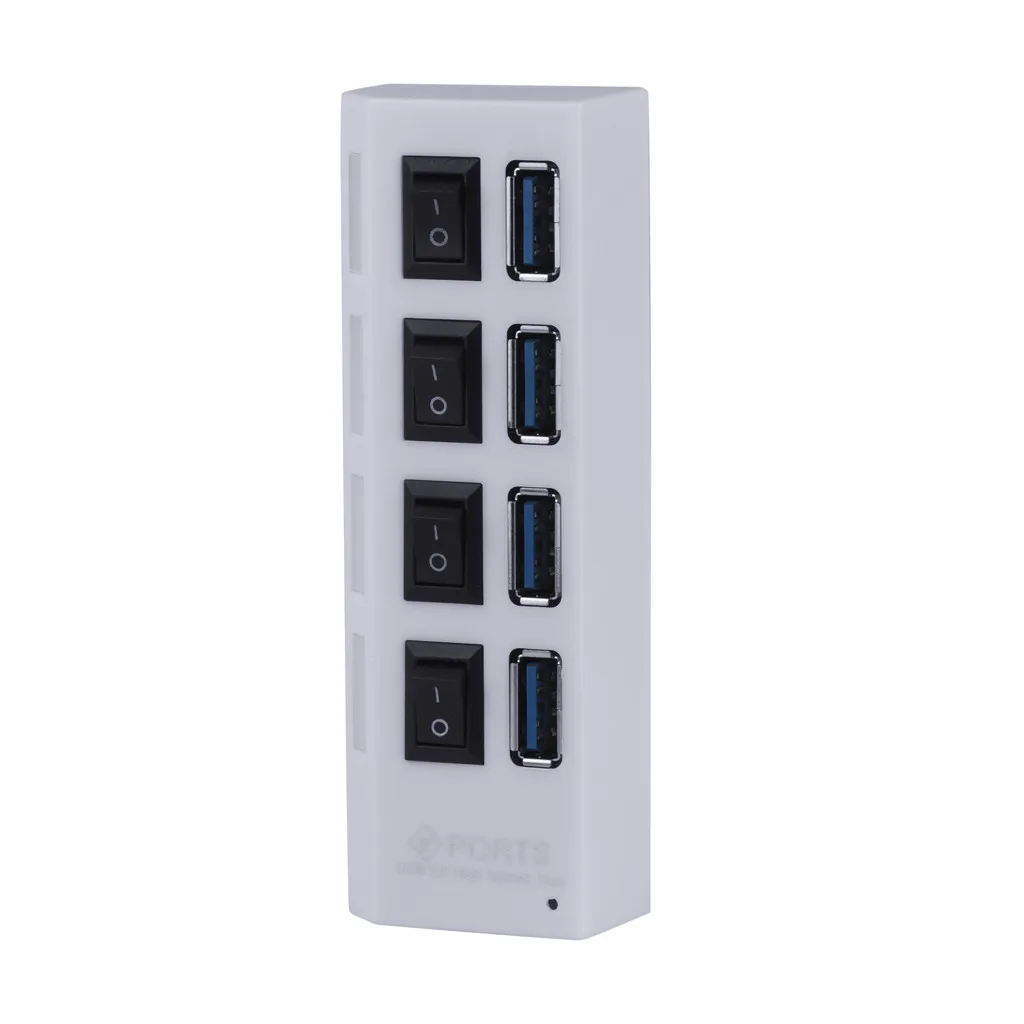 USB хаб с 4 портами 3 0 5 Гбит/с 1 ТБ|USB-хабы| |
