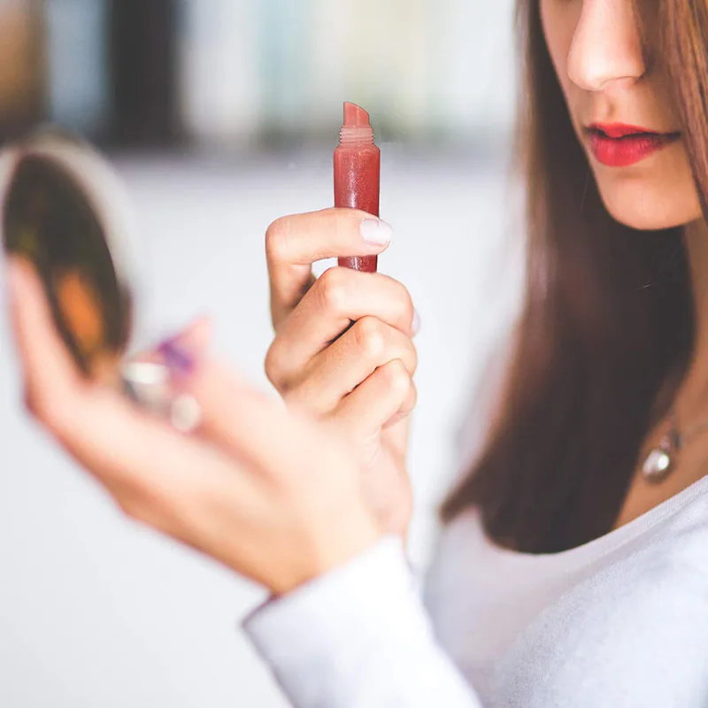 10 мл Прозрачный мягкий блеск для губ контейнер сжатия с шприцем многоразовая