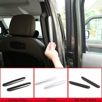 for land rover defender 110 130 2020 21 abs chrome carbon fiber car rear door handle decorative strip cover stickers accessories