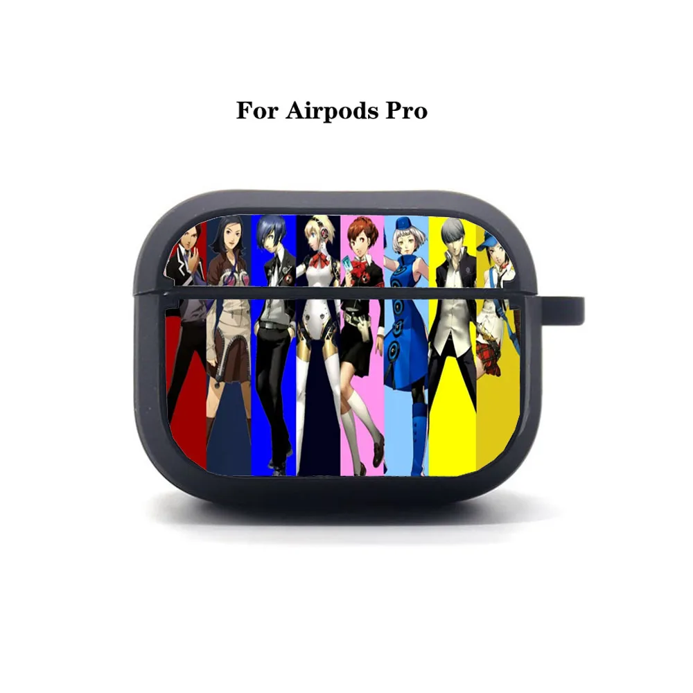 

Anime Persona 5 AirPods Pro case Cover Apple AirPods Pro Earphone bag Soft Silicone Bluetooth Protective Earphone Case