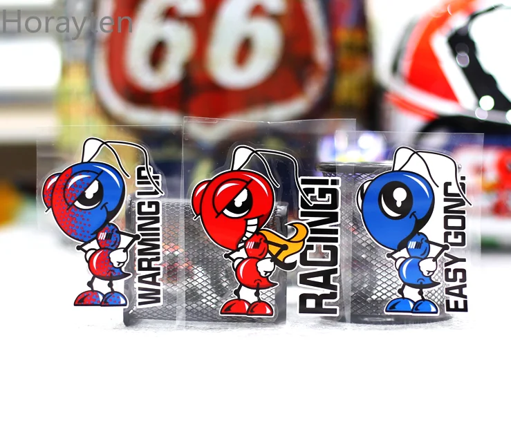 Предупреждение мотогонок мотокросса наклейка на шлем Автомобильный Стайлинг