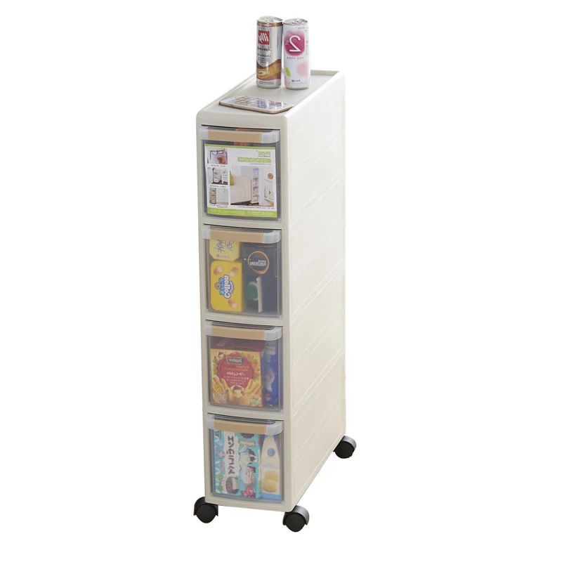 2/3/4 Слои Япония подвижный Пластик 18 см шов Кухня Ящики для гостиной стеллаж