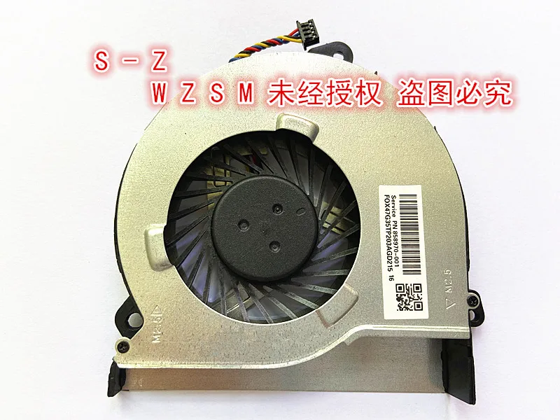 WZSM новый вентилятор охлаждения для ноутбука HP Pavilion 15-AK 15-AK000 15-AK030TX 15-AK002TX 15-AK003TX
