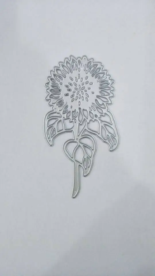 Подсолнухи рамка вырезанные штампы трафареты для сделай сам Скрапбукинг