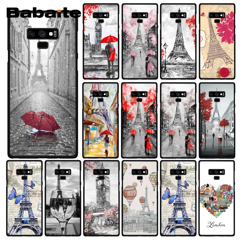 Babaite Париж Лондон Эйфелева башня Нью Йорк любимый осенний кленовый телефон для