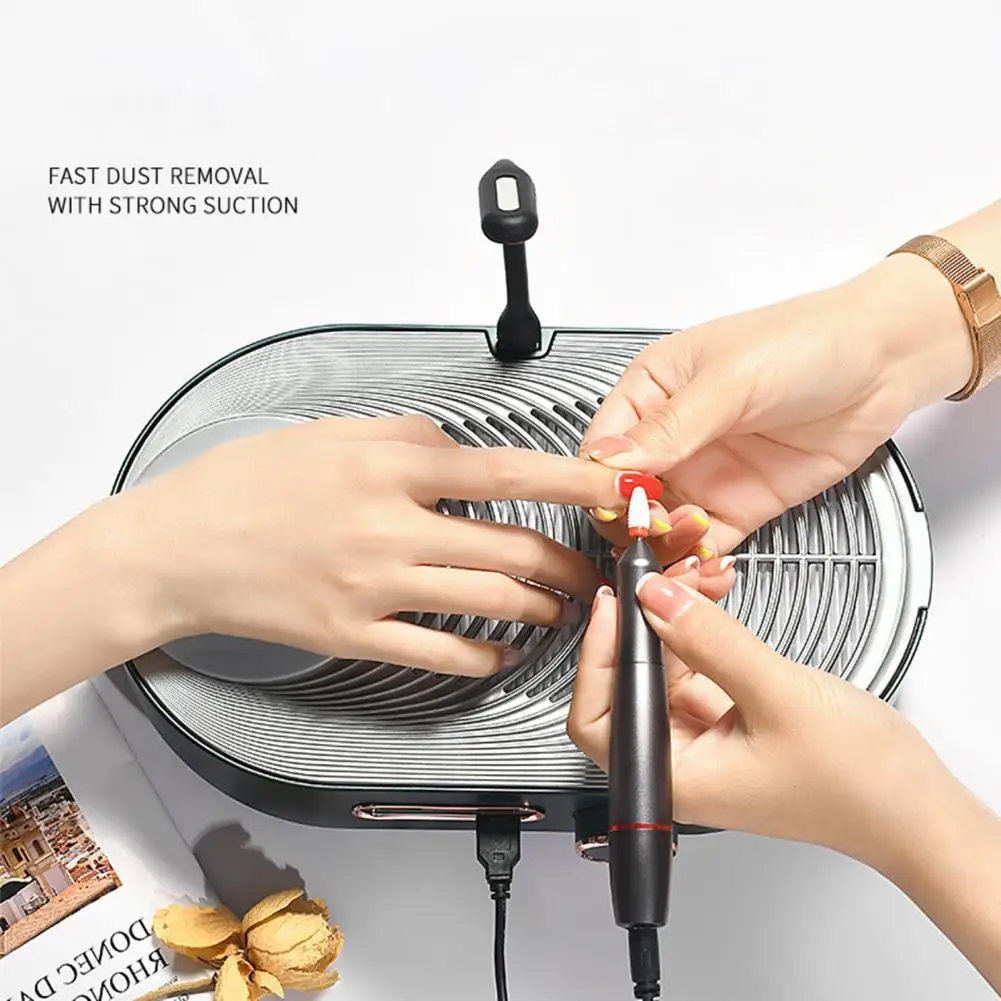 

Пылесос маникюрный многофункциональный с светильник том