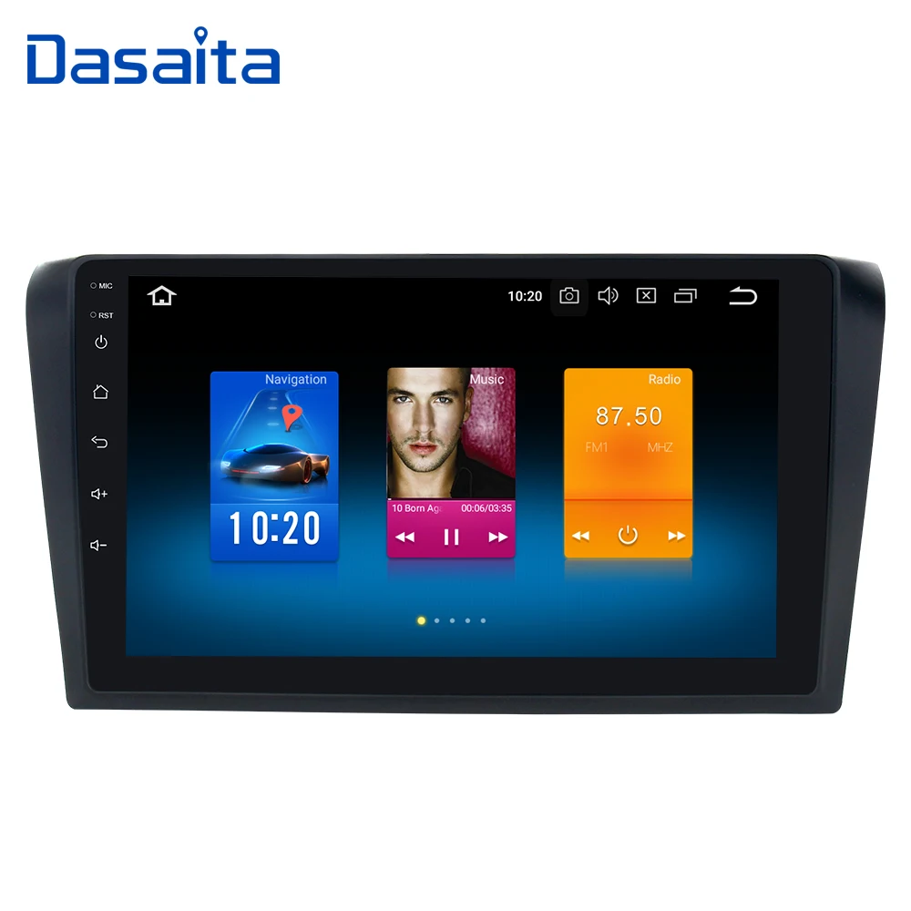 Android 10 автомобильное радио для Mazda 3 мультимедиа 2006 2007 2008 с 9 &quotIPS сенсорным экраном
