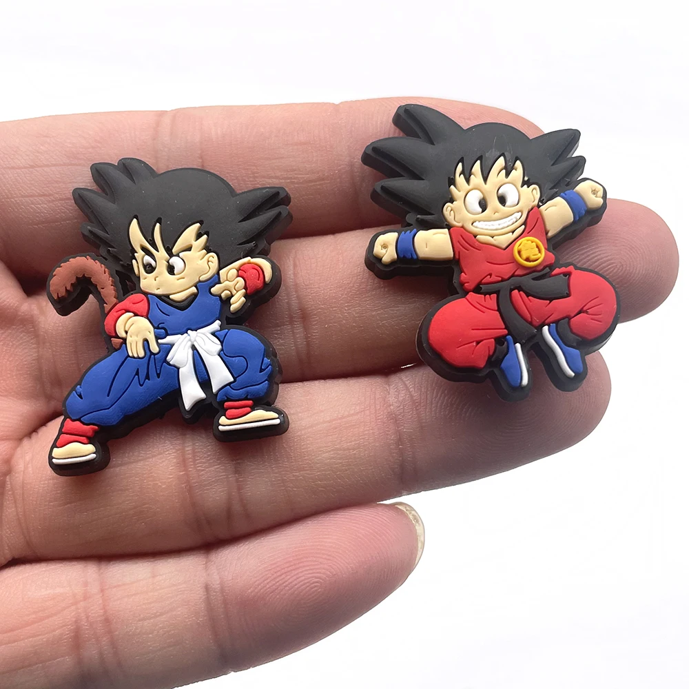 1PCS cartoon Shoe Charms Accessories Hot anime character garden Shoe Decoration Bracelet buckle for Croc jibz Kids X-mas Gift