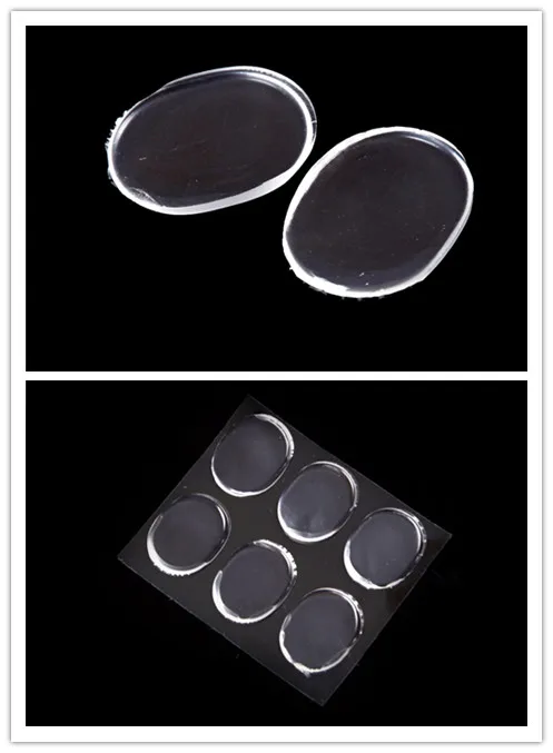 6 шт/лист пятки натирание подушечки массажные силиконовые стельки вставка