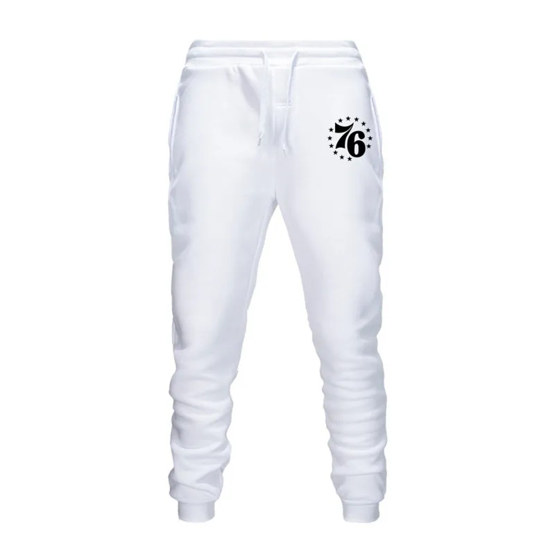 White Pants Спортивный костюм для мужчин, комплект из 2 предметов, 76 Звездный принт, мужская спортивная одежда, толстовки с капюшоном, Осень-зима, Брендовые мужские толстовки с капюшоном+ спортивные штаны, комплекты - Цвет: White Pants