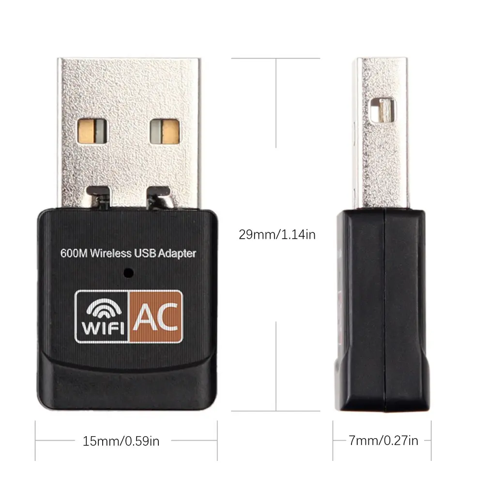 USB Wifi  600 / Wi fi  5, 8 ghz  USB    Wi-fi    Wi-fi