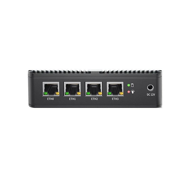 Мини роутер J3455 без вентилятора Intel Celeron J1900 4 ядра порта LAN Gigabit Ethernet брандмауэр