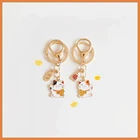 Брелок с японским котом на удачу, безделушки Манеки Неко, брелок для автомобильной сумки Omamori Airpods, подвесной брелок, подарок для пар, 2020