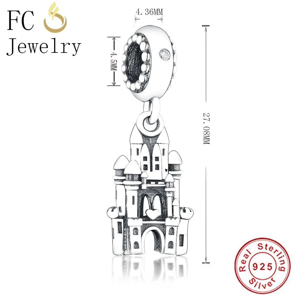 FC ювелирные изделия подходят оригинальные брендовые шармы браслет 925