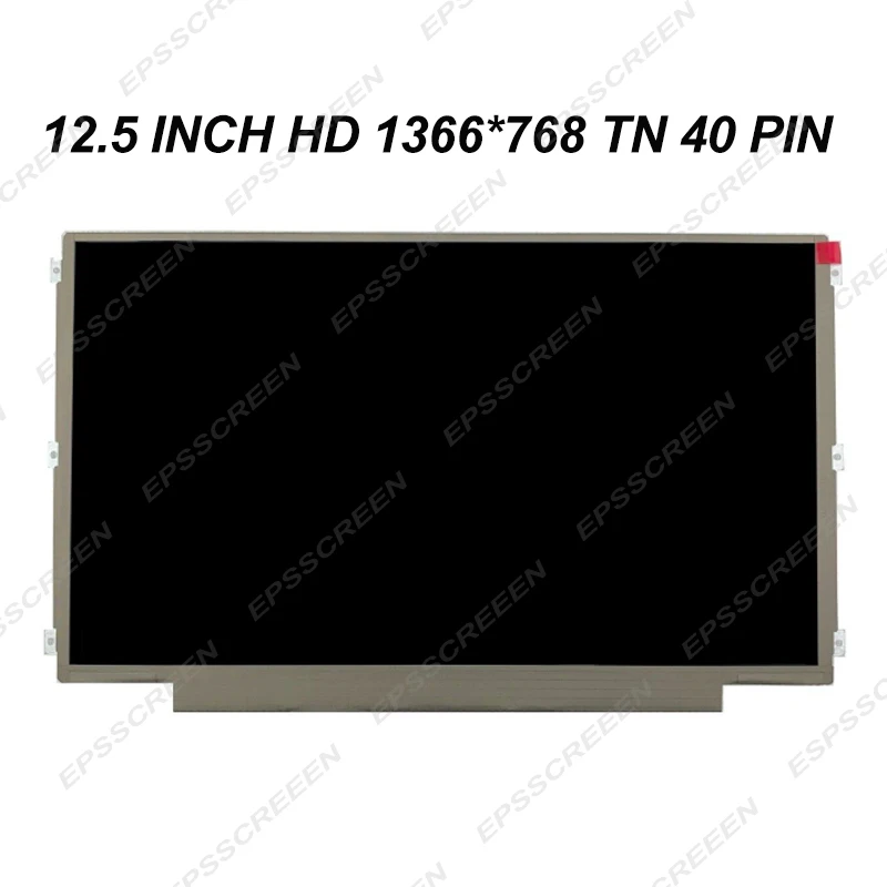

12.5" HD LCD SCREEN LP125WH2 TLB2/TLB1/TLFA LTN125AT01 B125XW01 V.0 DISPLAY 40 PIN 1366*768 TN MATRIX matte