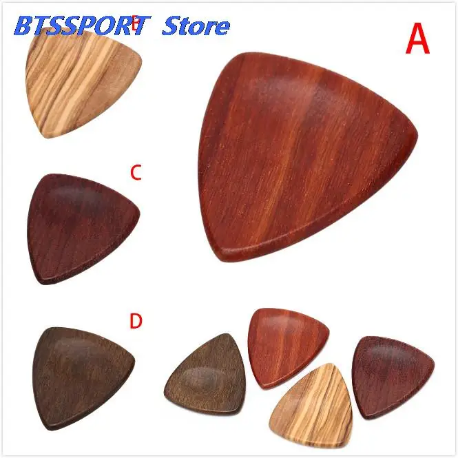 1 шт. 3 см х 2 5 деревянная акустическая гитара Pick Plectrum в форме сердца для бас-части |