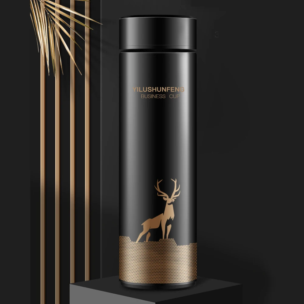 Вакуумная бутылка для воды с ЖК дисплеем 450 мл|Спортивные бутылки| |