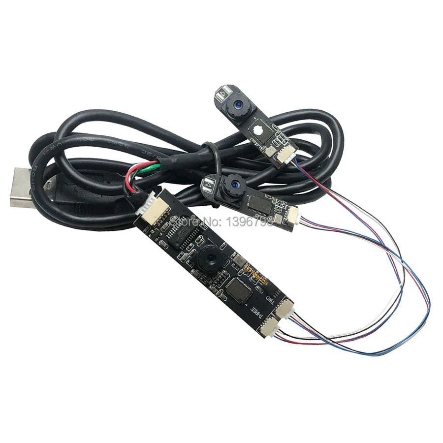 Промышленный Мини HD UVC Plug Play Разделенный экран три изображения одновременно 60FPS USB
