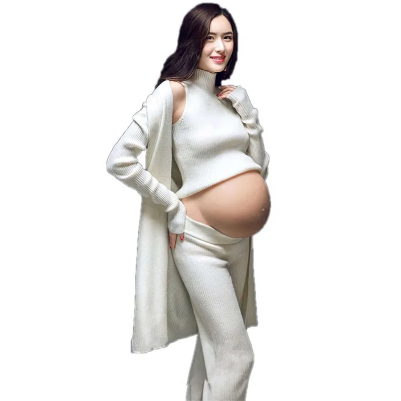 Беременности и родам Подставки для фотографий трикотажные хлопковые средства