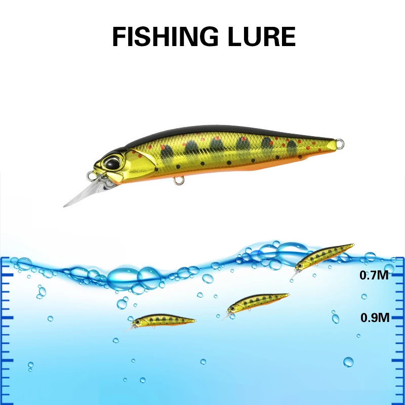 

Fishing Lures Classic Style Minnow Fishing Bait 6.3 cm 5g Wobblers Perch Artificial Bait on Pike Carp Bait Swim Fishing Gear