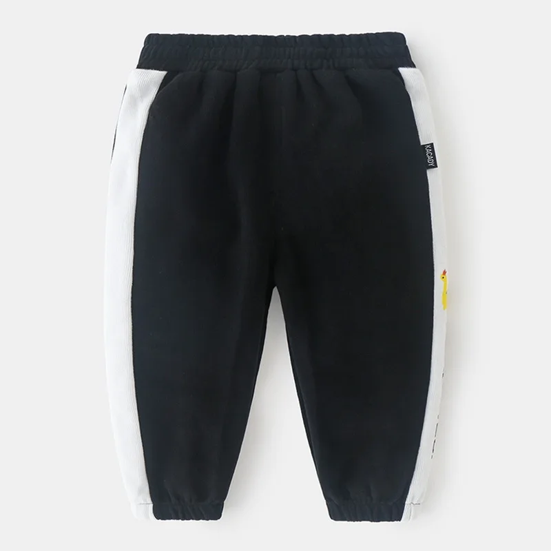 Осенние штаны для маленьких мальчиков хлопковые Повседневные детские длинные