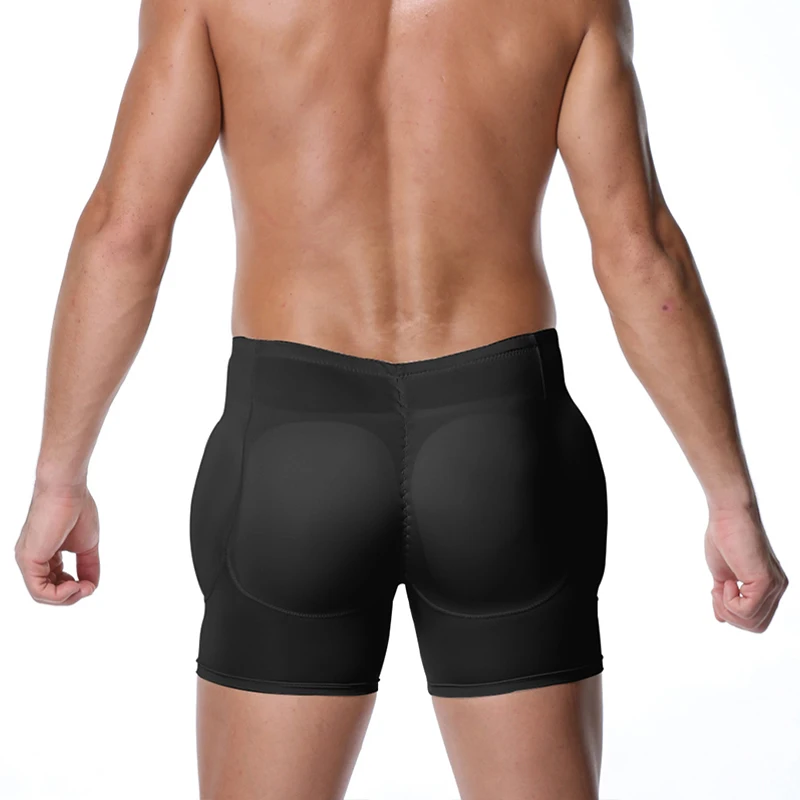 Мужское нижнее белье черные мужские трусы четырехугловые брюки с плоской