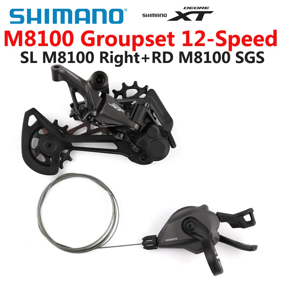 Переключатель передач SHIMANO SLX XT M8100 задний переключатель для горного велосипеда
