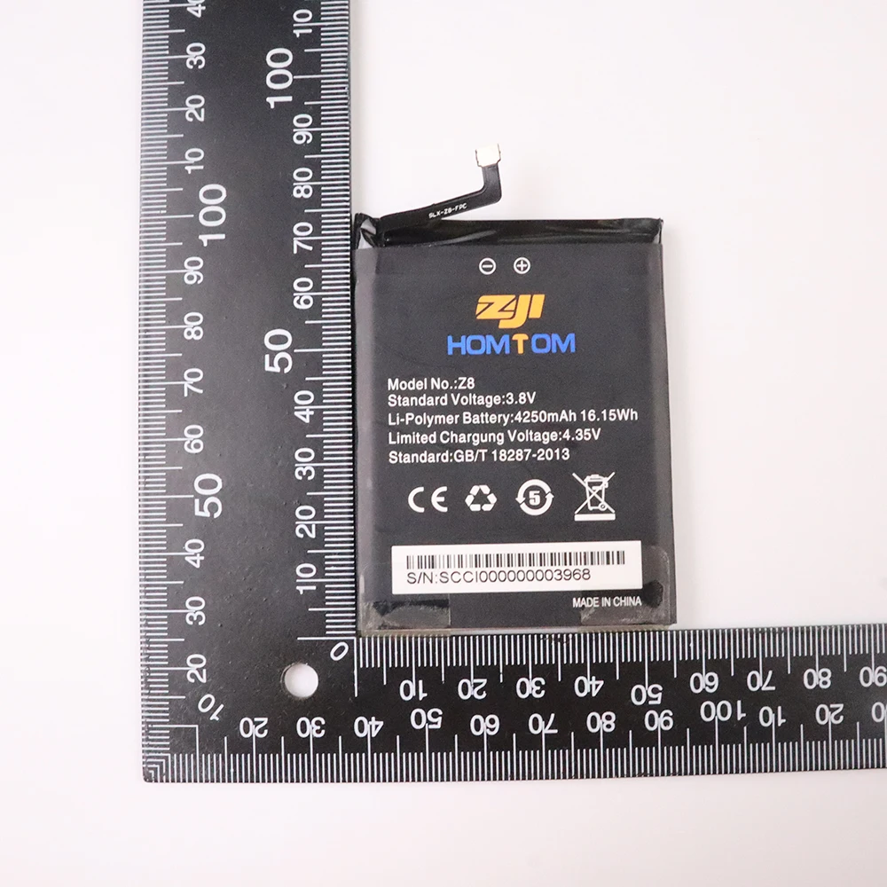 Новинка 100% оригинальный запасной аккумулятор ZOJI Z8 4250 мАч для смартфона HOMTOM zoji +