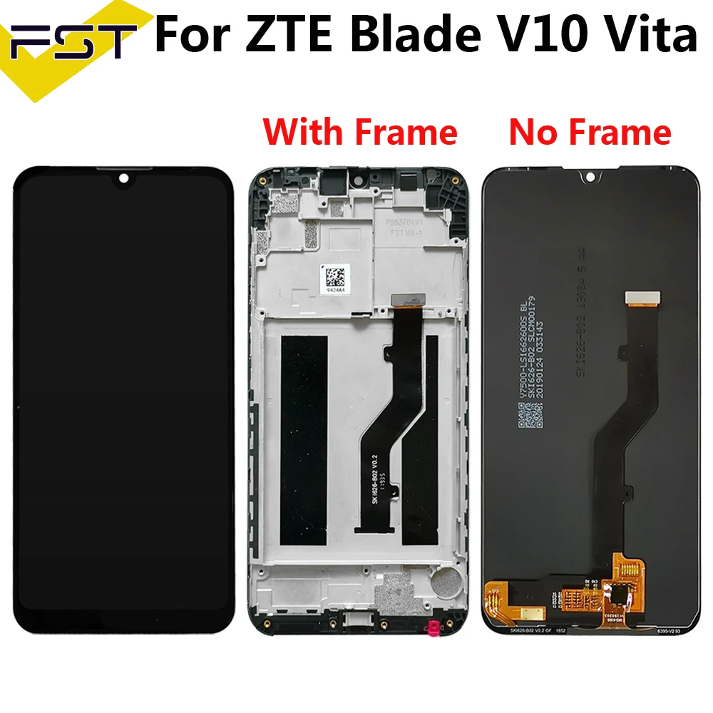 Для ZTE лезвие V10 Vita ЖК дисплей Дисплей кодирующий преобразователь сенсорного