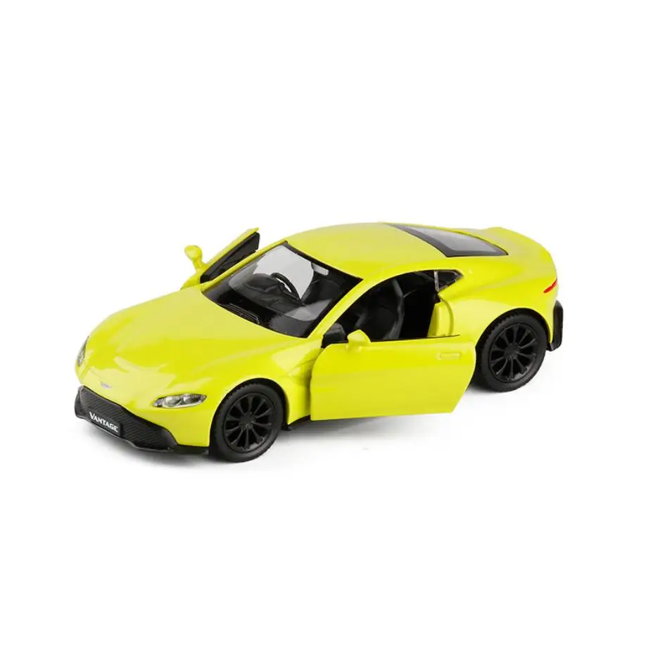 Литая металлическая Игрушечная модель автомобиля в масштабе 1:36 V8 Vantage Supercar Sport
