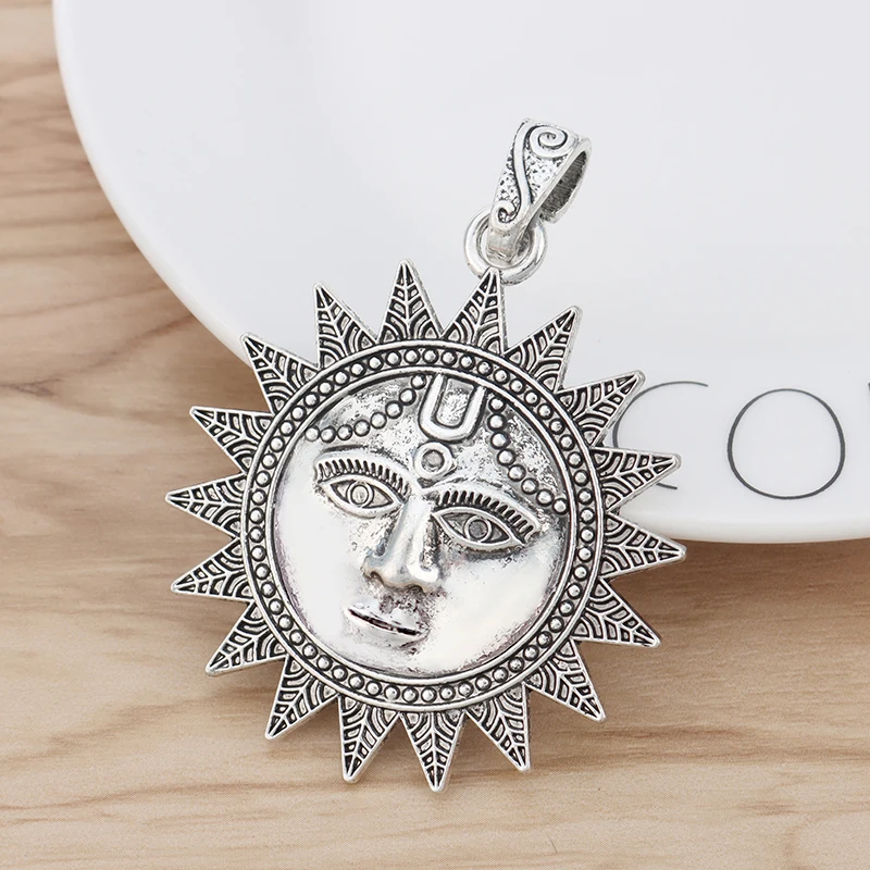 5 шт. подвески в виде солнца для ожерелья 73 Х54 мм|Подвески| |