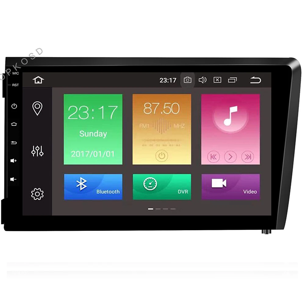 Автомобильный мультимедийный плеер IPS DSP 8 ядер 4 Гб 64 2Din Android 10 0 DVD GPS аудио для VOLVO S60