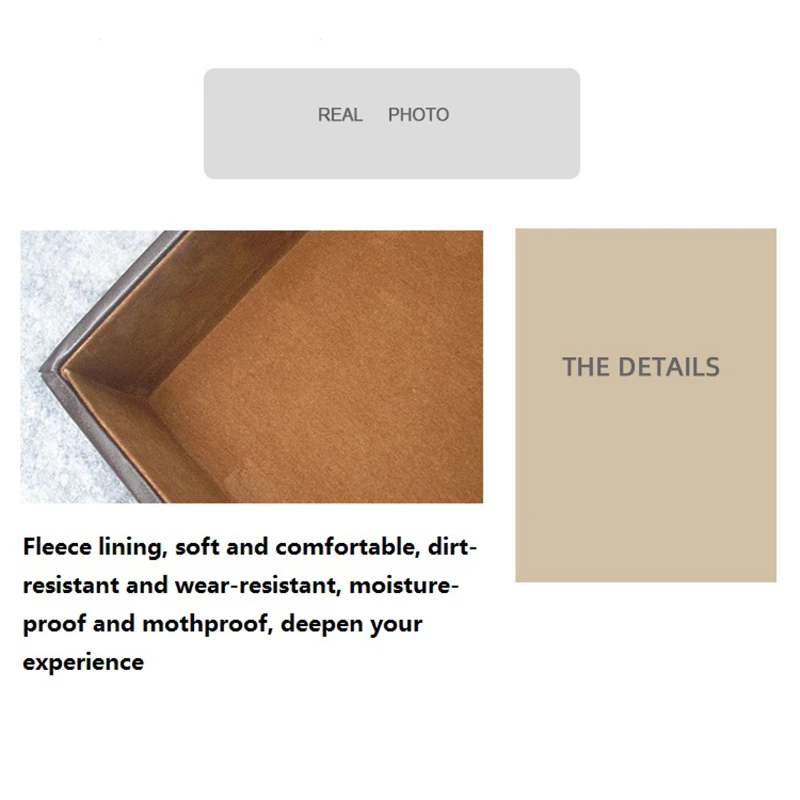 

PU Leather Collection Letter Tray,Document Desk Stackable Office File