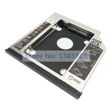 SATA 2nd Hard Drive HDD SSD Module Caddy Adapter for Lenovo Thinkpad L430 L530 With Bezel and Bracket