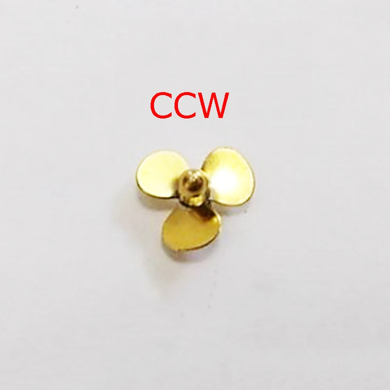 1 пара/лот наружный диаметр 16 мм медная опора CW CCW пропеллер отверстие 2 пропеллеры