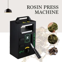 4ton hydraulic vapor rosin press machine heat press power dual heated plates portable oil wax extracting tool