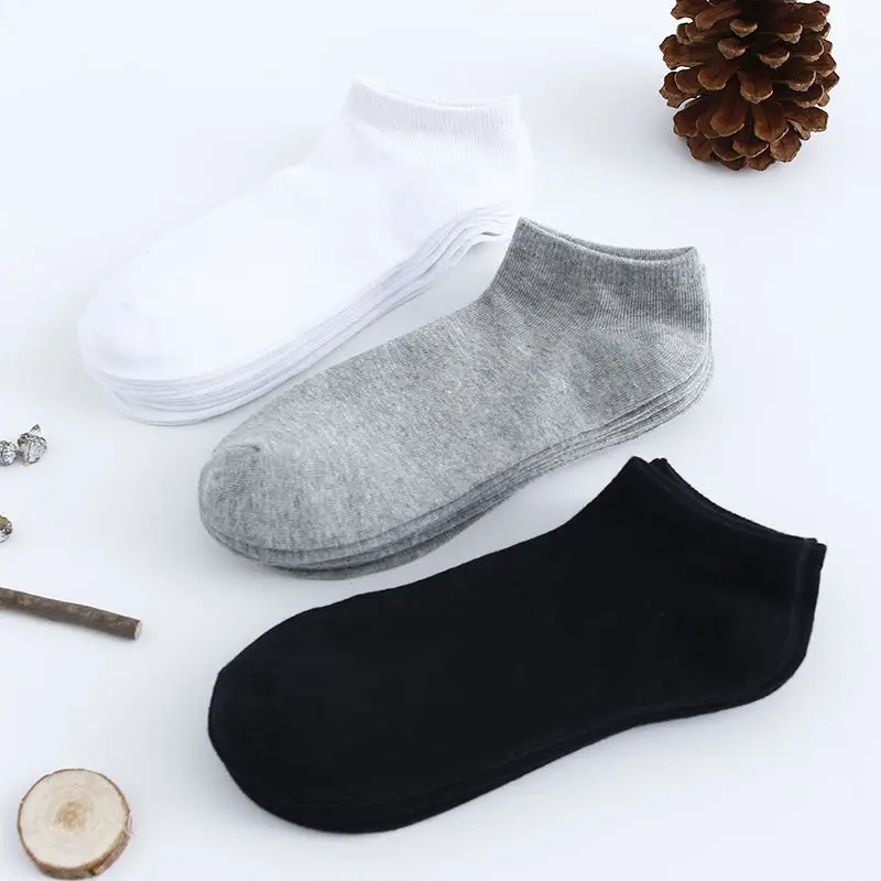 

10/20Pairs Socks Men's Hip Hop Clothing Low Tube Unisex Socks Harajuku Gifts for Calcetines Hombre Designer Wholesale Socks
