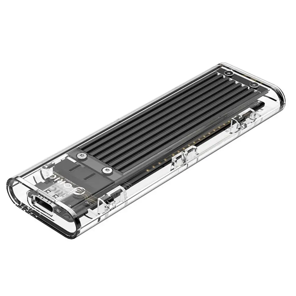 Чехол ORICO для SSD M2 NGFF M.2 на USB 3 1 Type C 5 Гбит/с прозрачный корпус жесткого диска m.2 SATA B