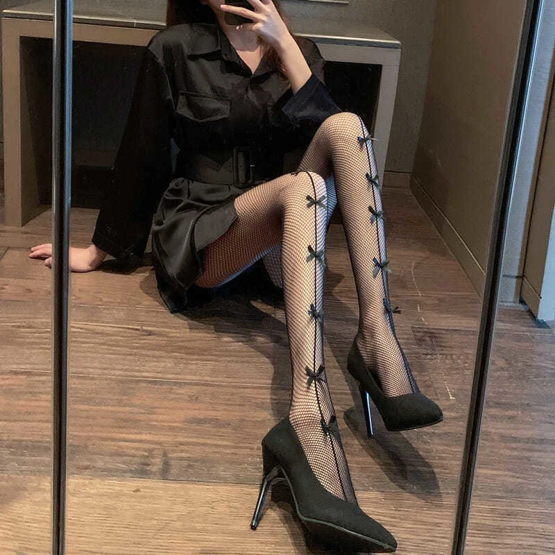 

Весенне-летние открытые красные носки в виде бабочек, чулки J   K, красивые носки, женские колготки знаменитостей