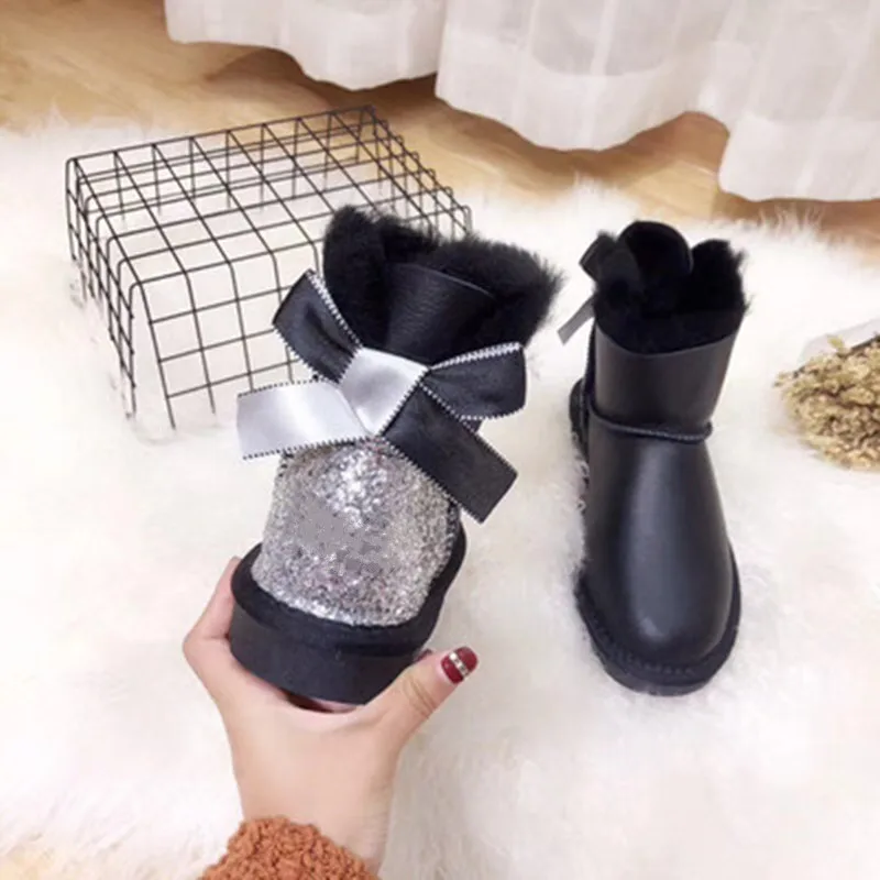 Новые модные австралийские сапоги высококачественные зимние из натуральной