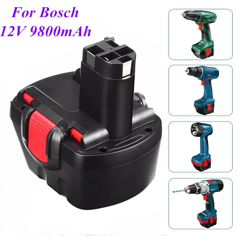 Для Bosch 12 В 9800 мАч PSR 1200 перезаряжаемая батарея GSR Ач AHS GSB E 2 BAT043 BAT045 BAT046 BAT049 BAT120