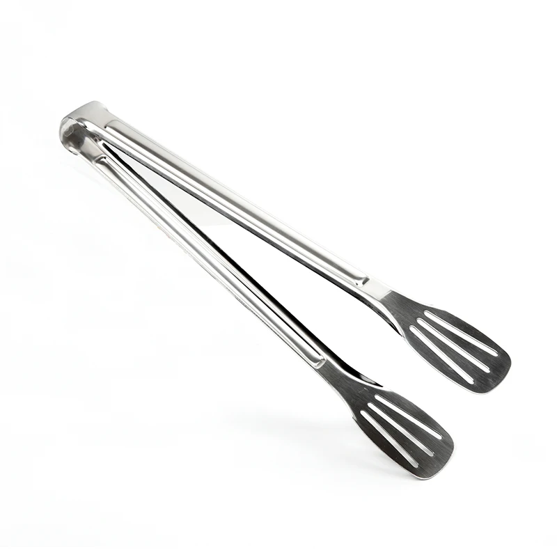 Clip de comida de acero inoxidable, tres l&iacute;neas de goteo, espesado, para barbacoa, carne, pan, barbacoa, Buffet-4